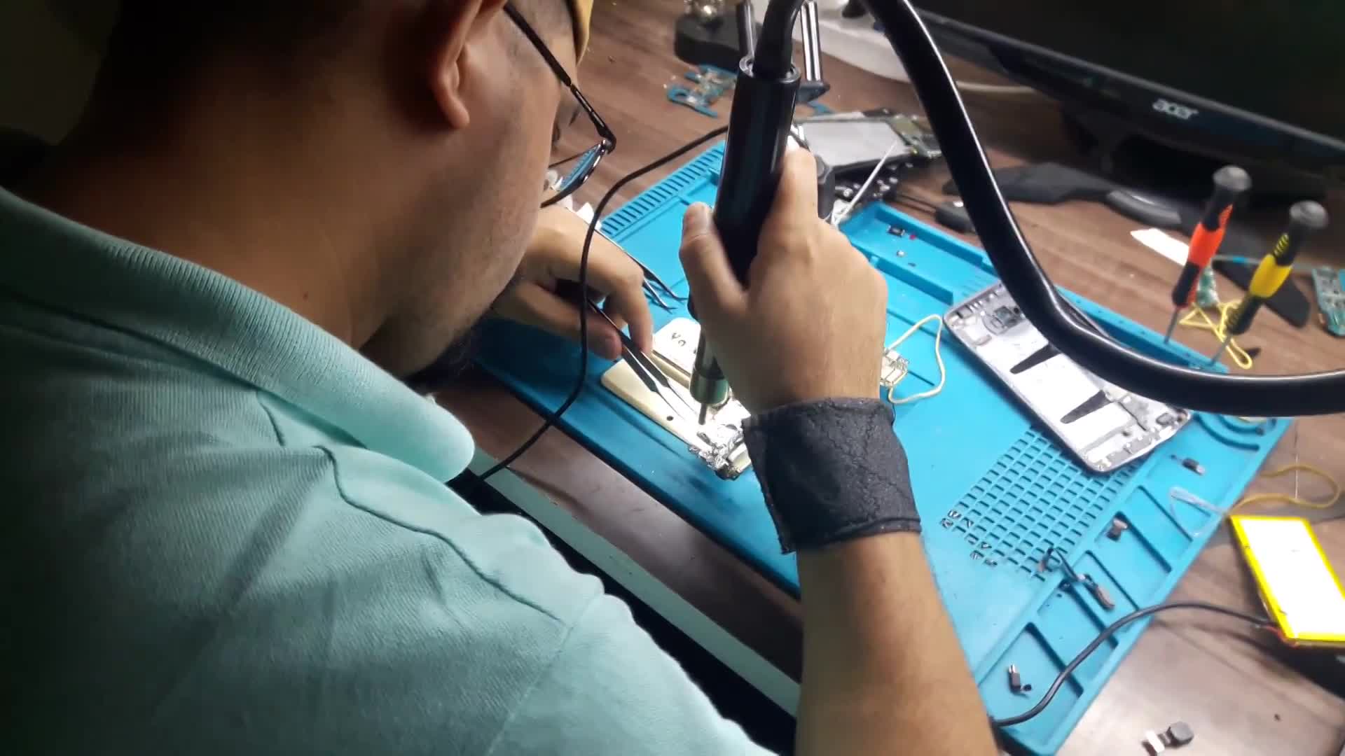 VIDEOS DE ALGUNS ALUNOS NA PRÁTICA DO CURSO