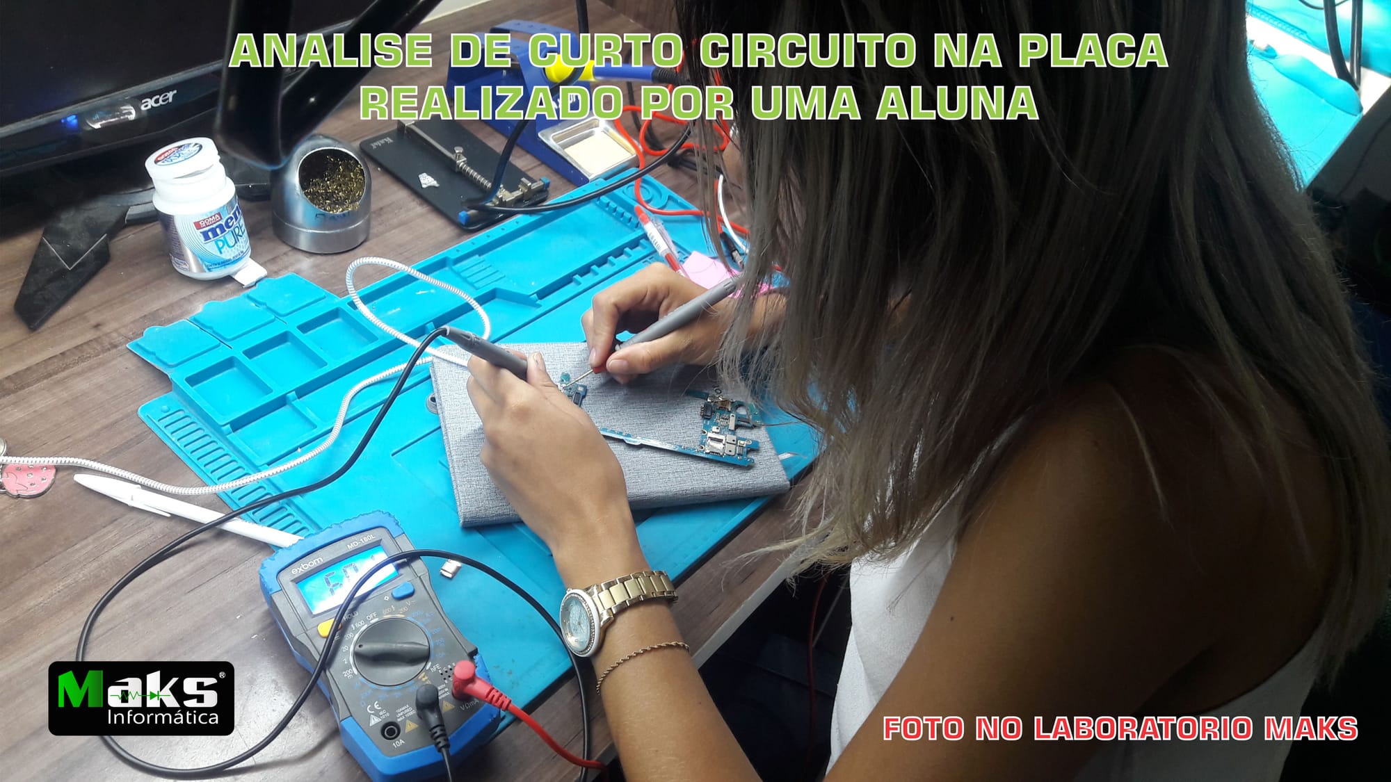 ALGUNS VIDEOS E IMAGENS DOS ALUNOS EM NOSSOS LABORATÓRIOS