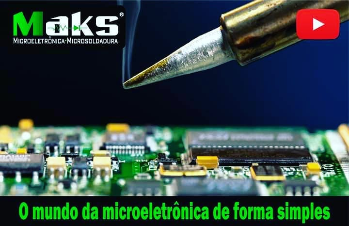 MICRO-SOLDAGEM Profissional em SMD de Celulares