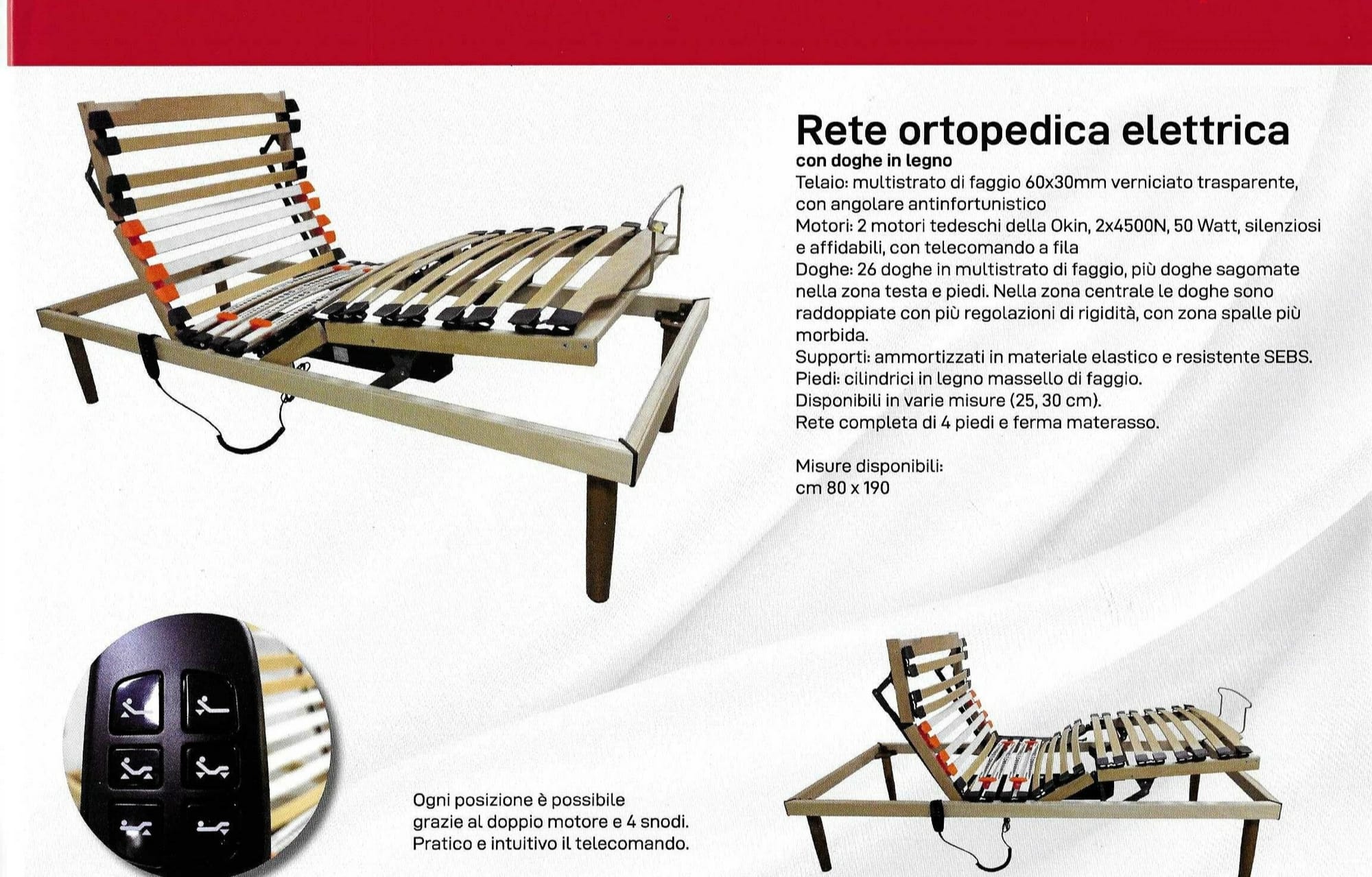RETE ORTOPEDICA ELETTRICA