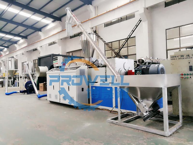 PVC Pelletizing Machine - PVC Mixing Machine Plastic High Speed Mixer Unit