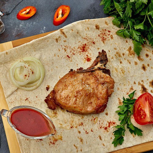 Шашлык из свиной корейки