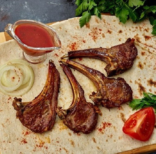 Шашлык из корейки ягненка