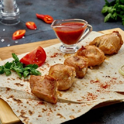 Шашлык из филе курицы