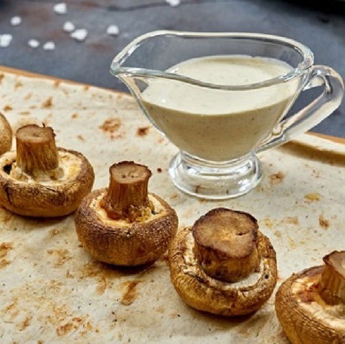 Грибы на мангале