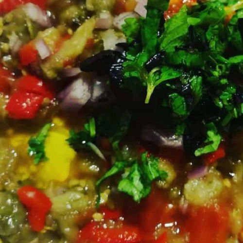 Мангал салат овощной