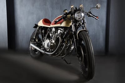 Suzuki GS550 Race Cream - Copia