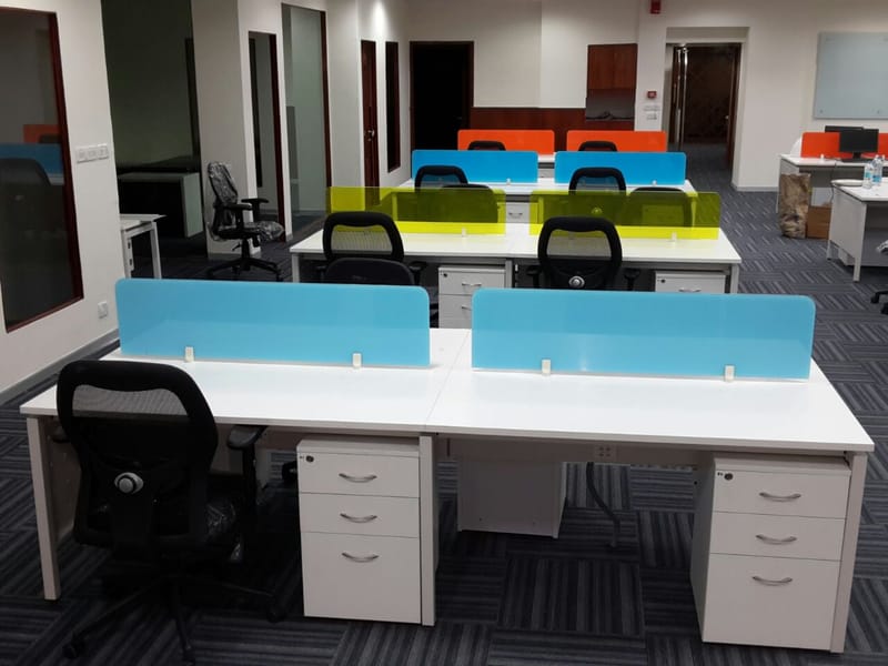 open desk  face to face seatings-11FS