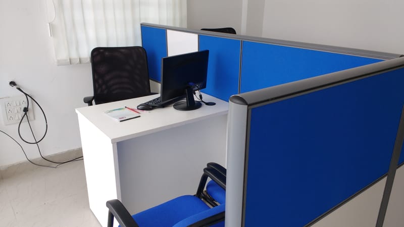 Aluminium frame manager cubicles