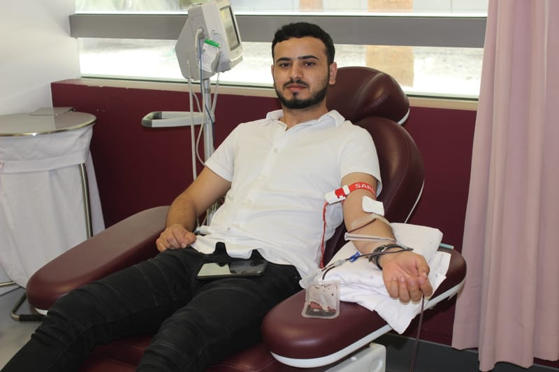 التبرع بالدم