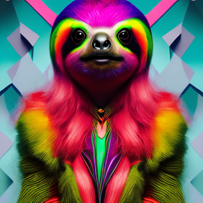 the elegant sloth image