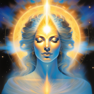 esoteric holosophy and The Skyblue Knight image