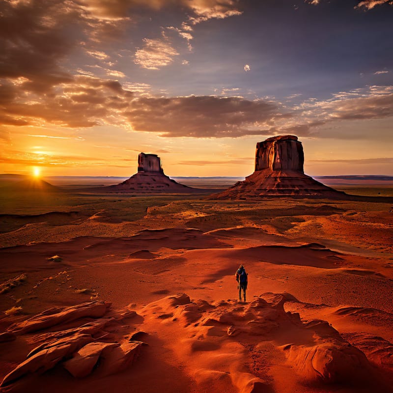 Valley Of The Gods : The Desert Wanderer