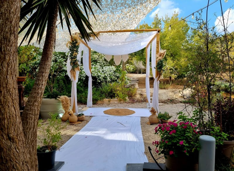 חופה קלאסית מעוצבת