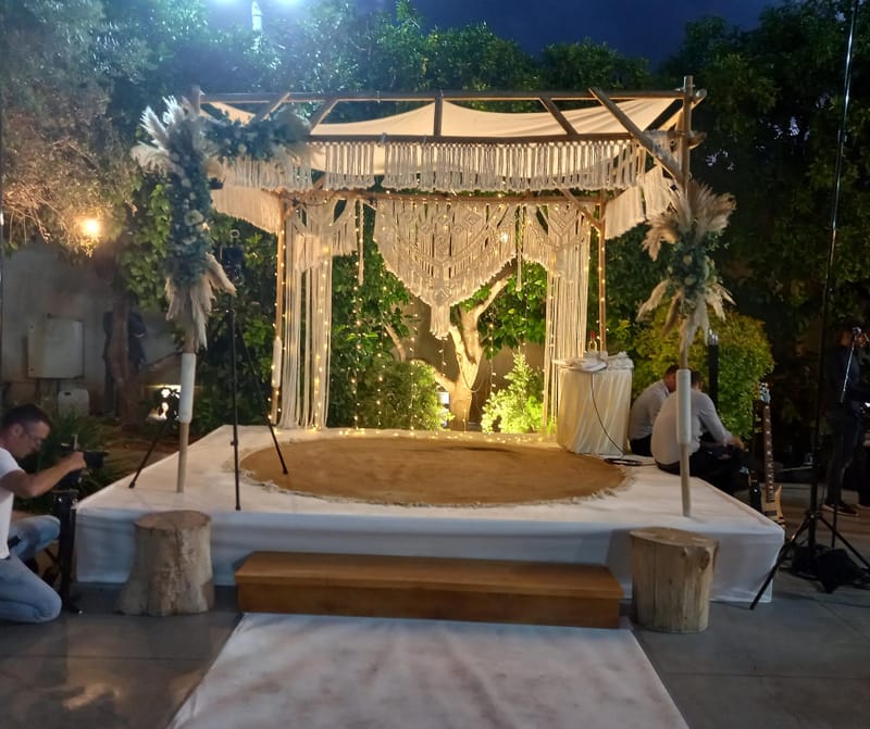 עיצובי חופה - 1200 ש"ח