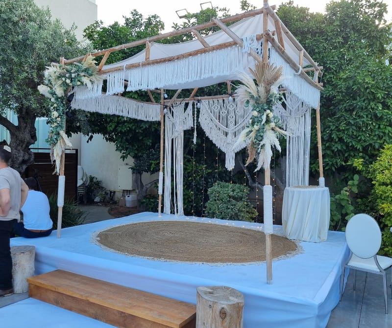 עיצובי חופה - 1200 ש"ח