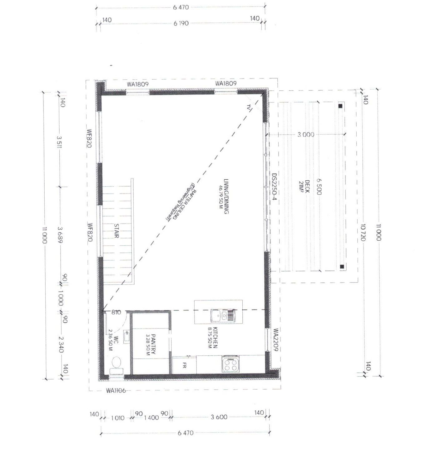 Upstairs Floorplan.