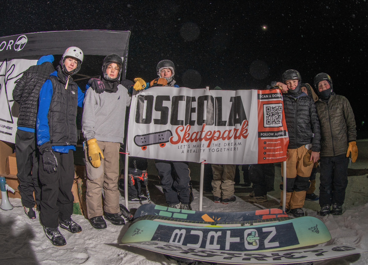 Snowboard Contest Raises Money for Skatepark