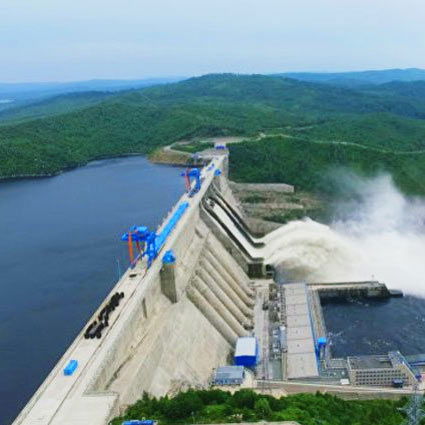 DAM ON MEKONG RIVER