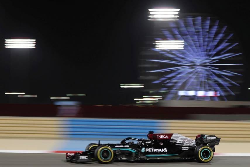 Hamilton Storms To Season Opening Win In Bahrain