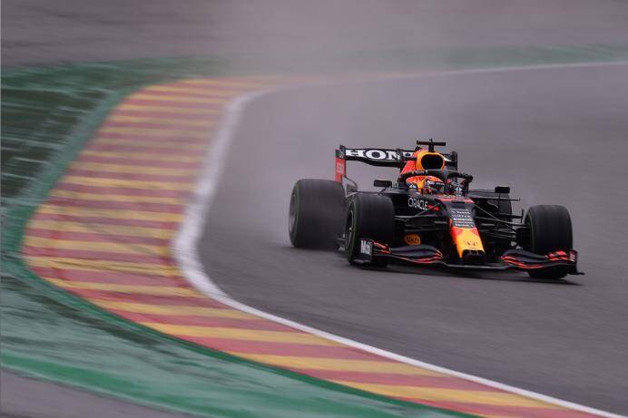 Verstappen Beats Russell To Belgian GP Pole