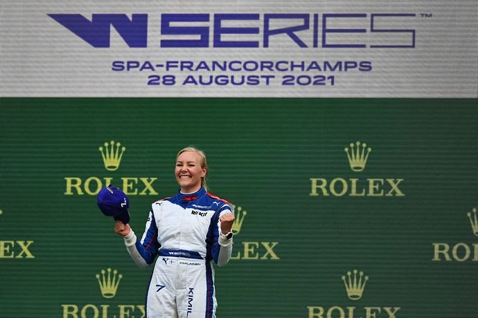 W Series Belgium: Kimilainen Passes Chadwick To Win Wet Race