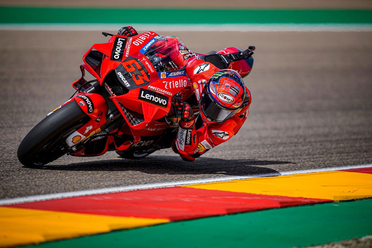 Bagnaia Leads Factory Ducati 1-2 In Aragon GP Qualifying