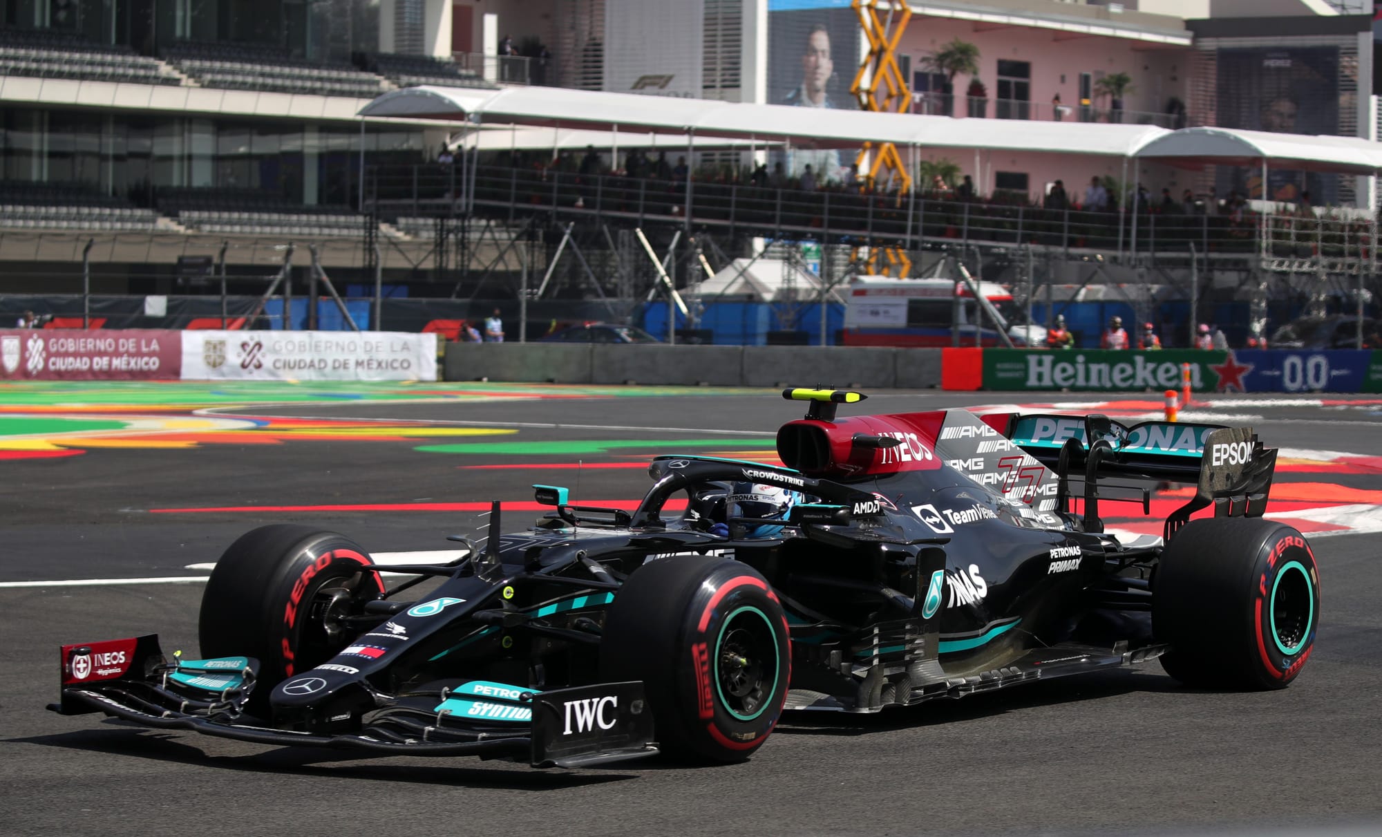 Bottas Takes Surprise Pole For Mercedes In Mexico