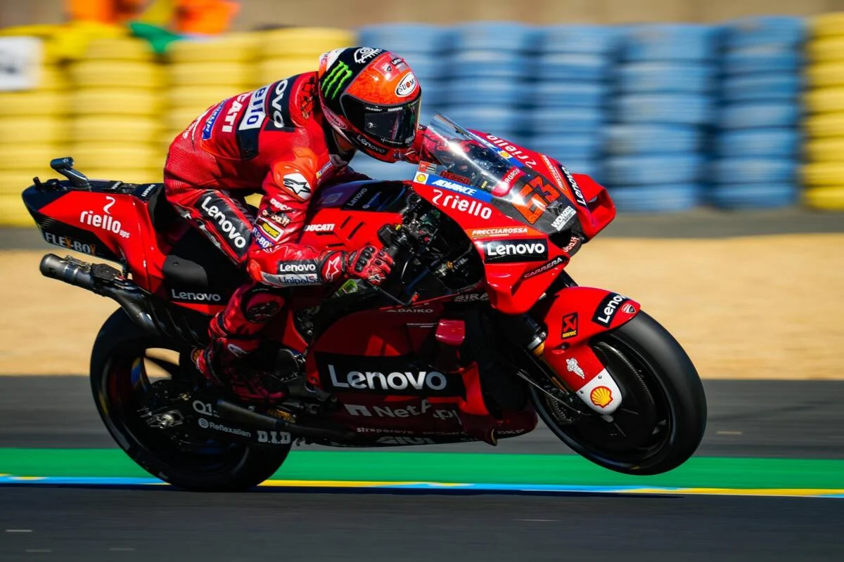 Bagnaia Leads Factory Ducati 1-2 In French GP Qualifying