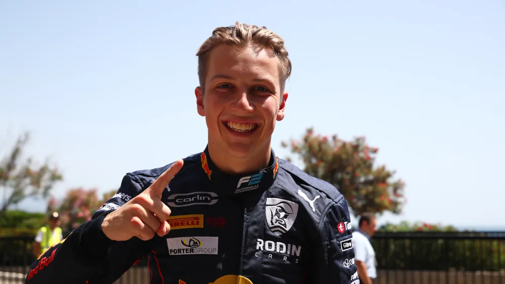 Lawson On F2 Pole In Monaco