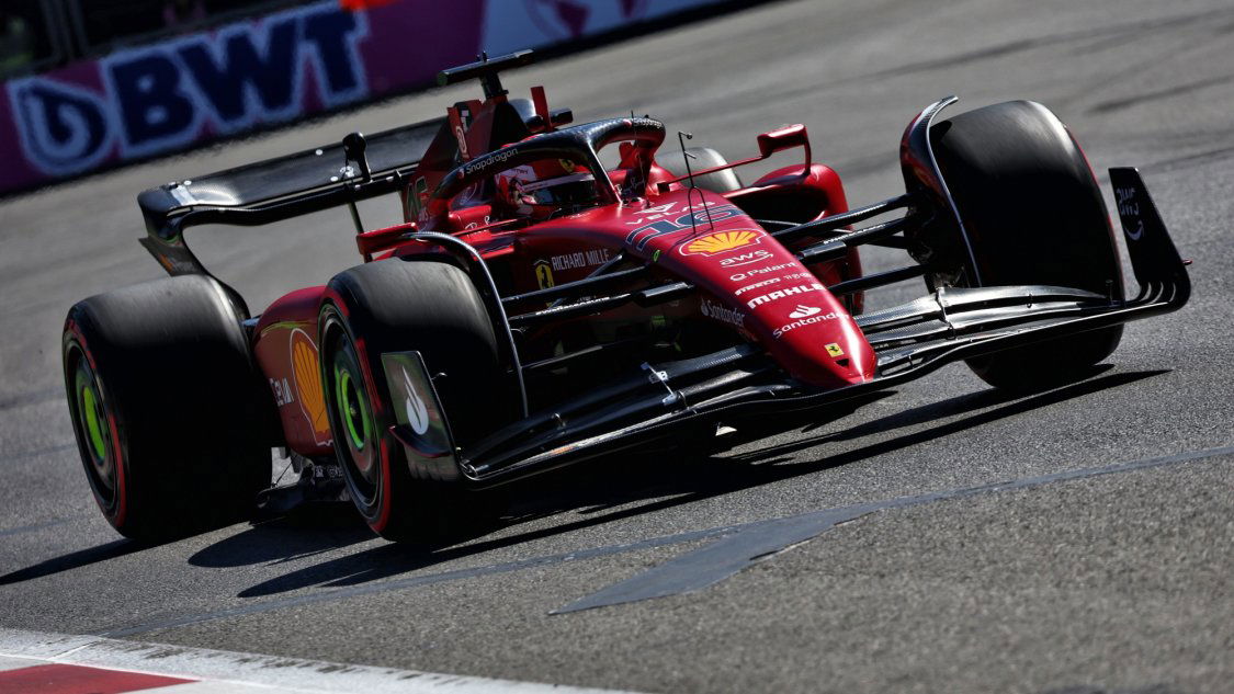 Leclerc Beats Red Bulls To Azerbaijani Pole