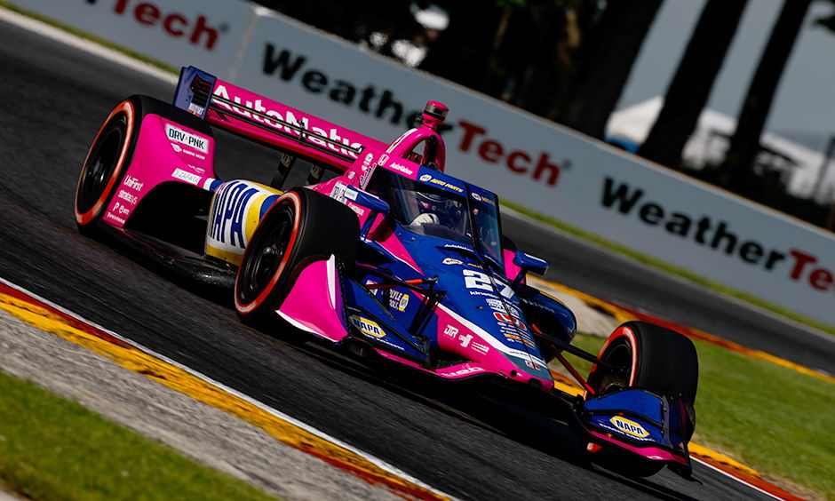 Rossi Claims First IndyCar Pole Since 2019 At Road America