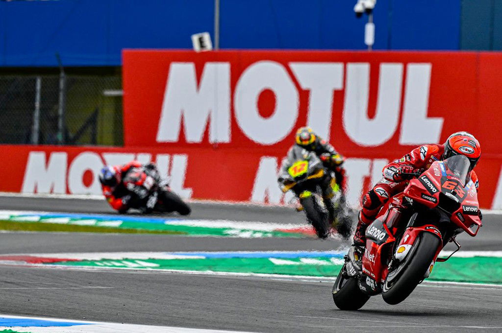 Bagnaia Wins Dutch TT As Quartararo Crashes Into Espargaró