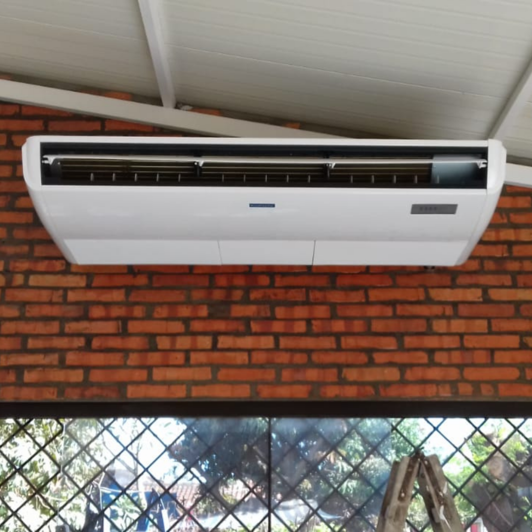 Instalación de equipos de AA Tipo Split- Modelo Piso/Techo