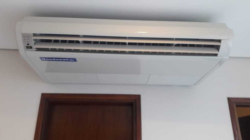 Instalación de equipos de AA Tipo Split- Modelo Piso/Techo