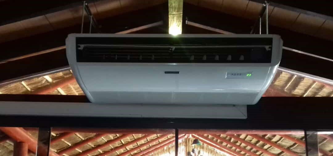 Instalación de equipos de AA Tipo Split- Modelo Piso/Techo