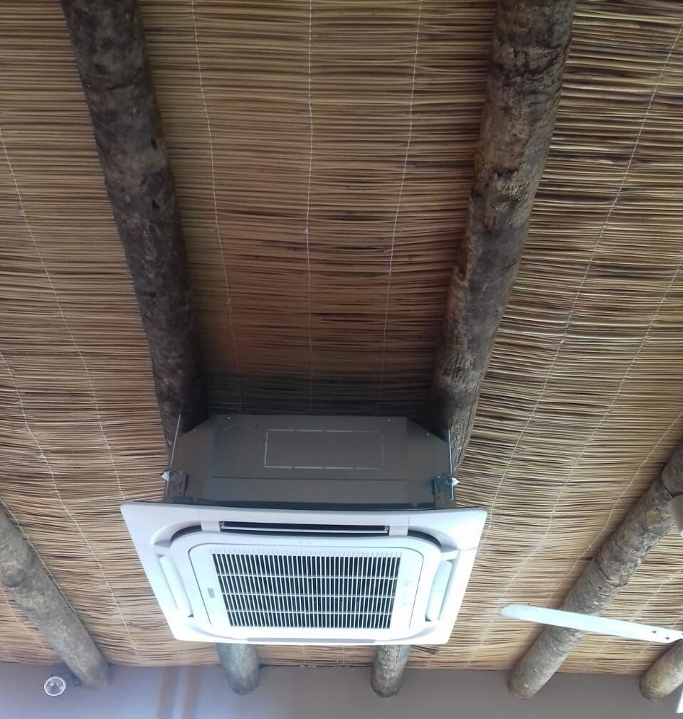 Instalación de equipos de AA Tipo Split- Modelo Cassette