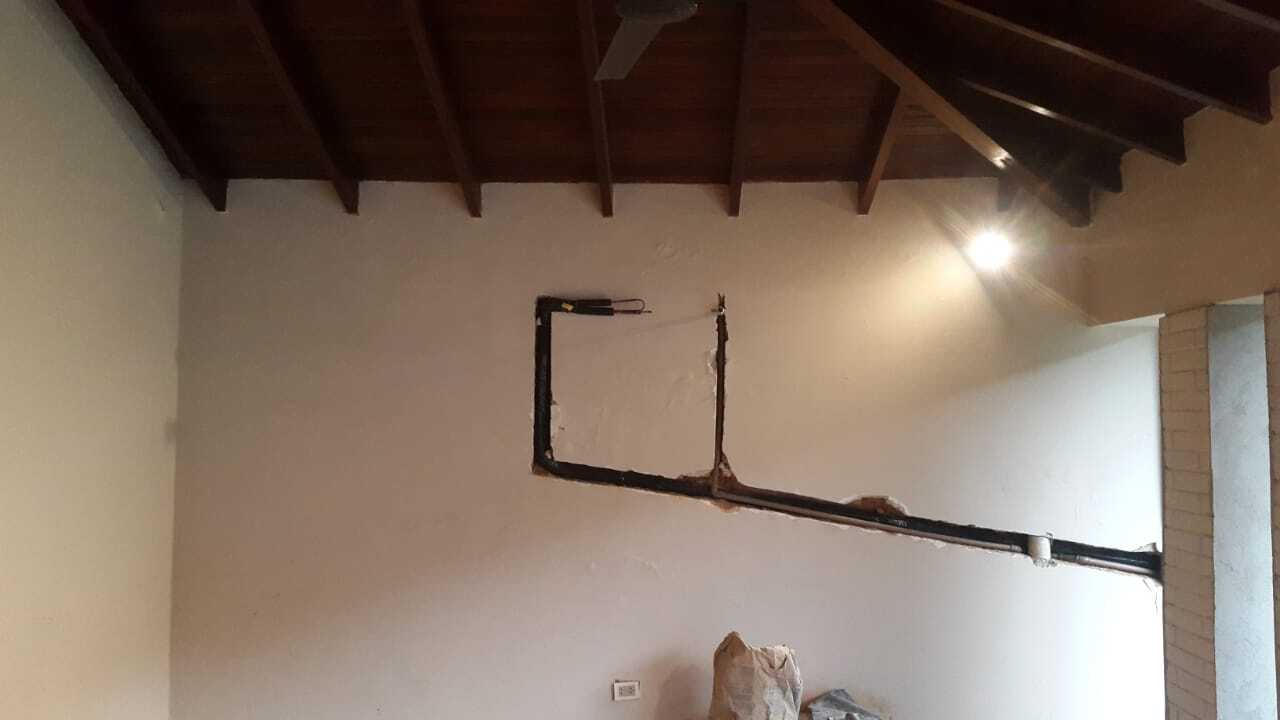 Preparación de cañerías