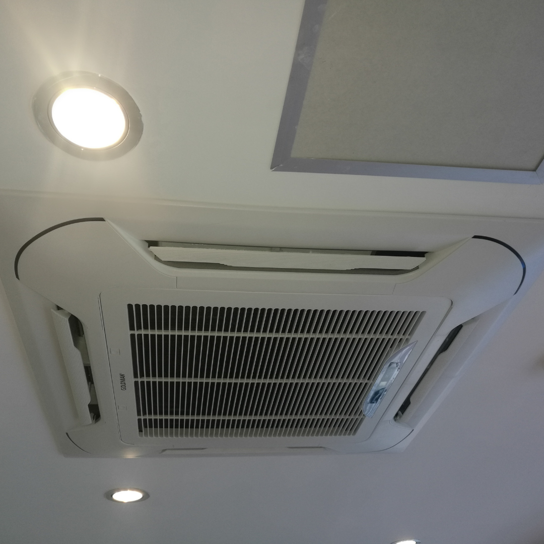 Instalación de equipos Cassette, Piso/Techo y Pared