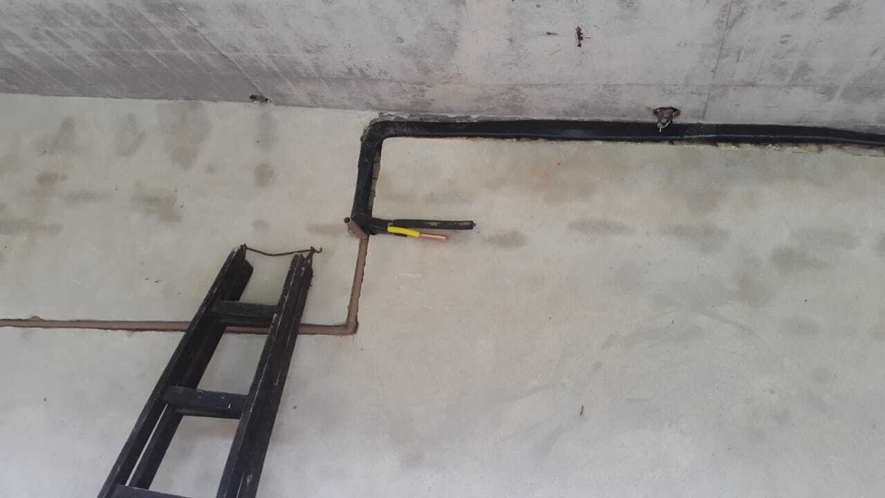 Preparación de cañerías