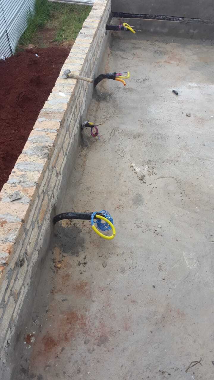 Preparación de cañerías