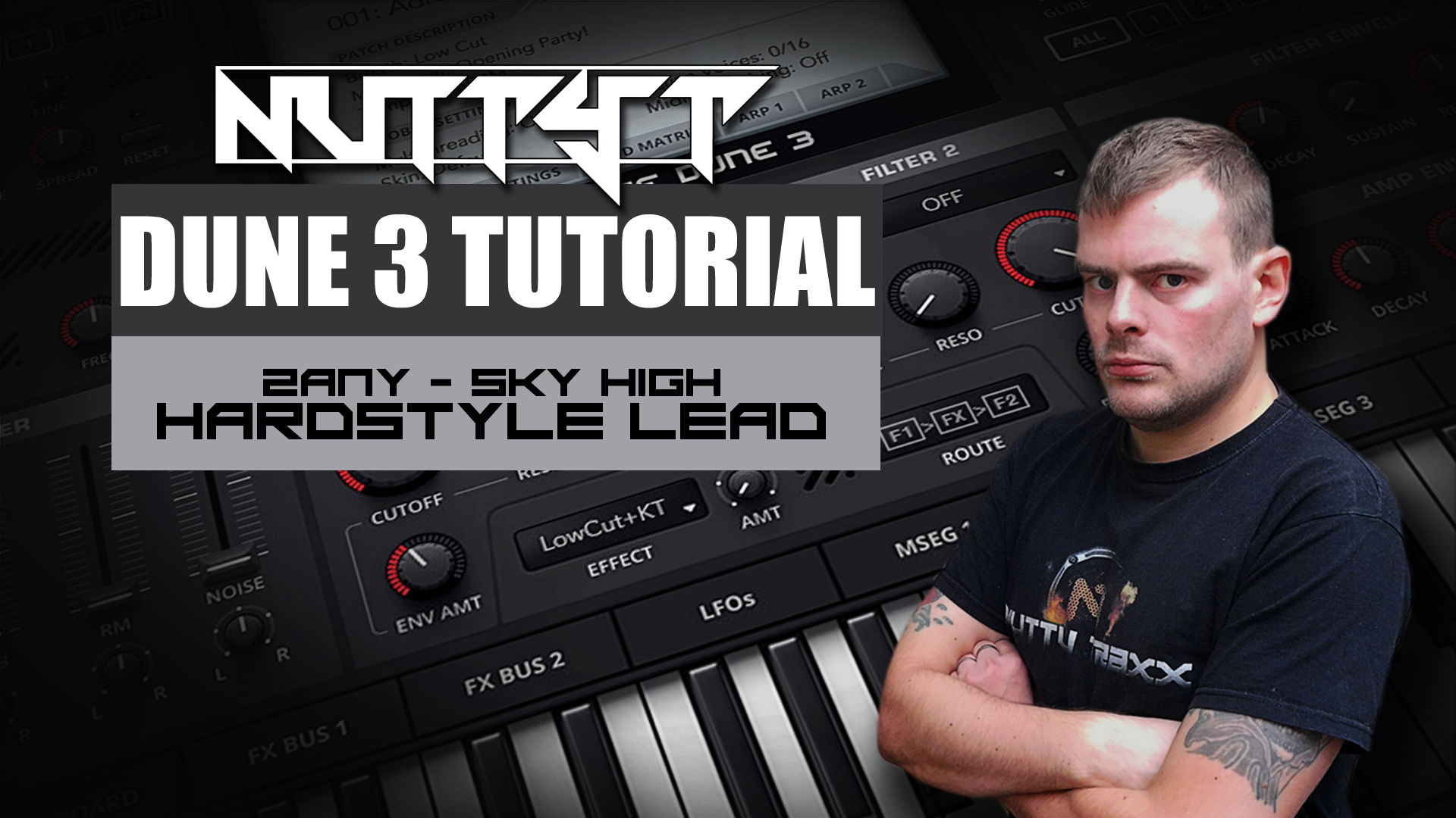 Tutorial #2 | Dune 3 Hardstyle Lead | DJ Zany - Sky High