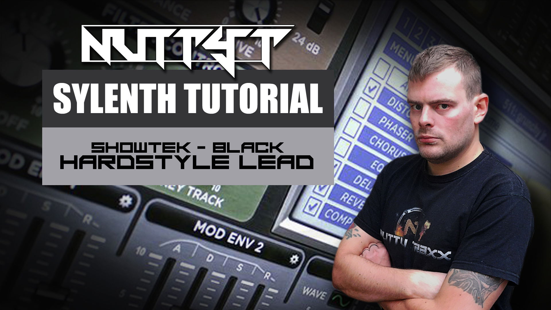 Tutorial #4 | Sylenth Hardstyle Lead | Showtek - Black