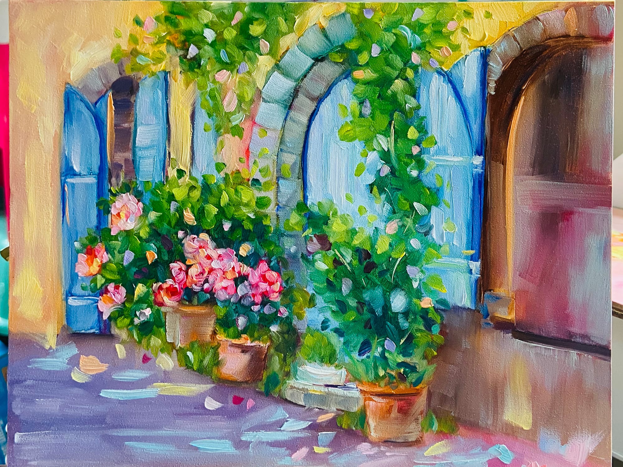 Provence Blue Door