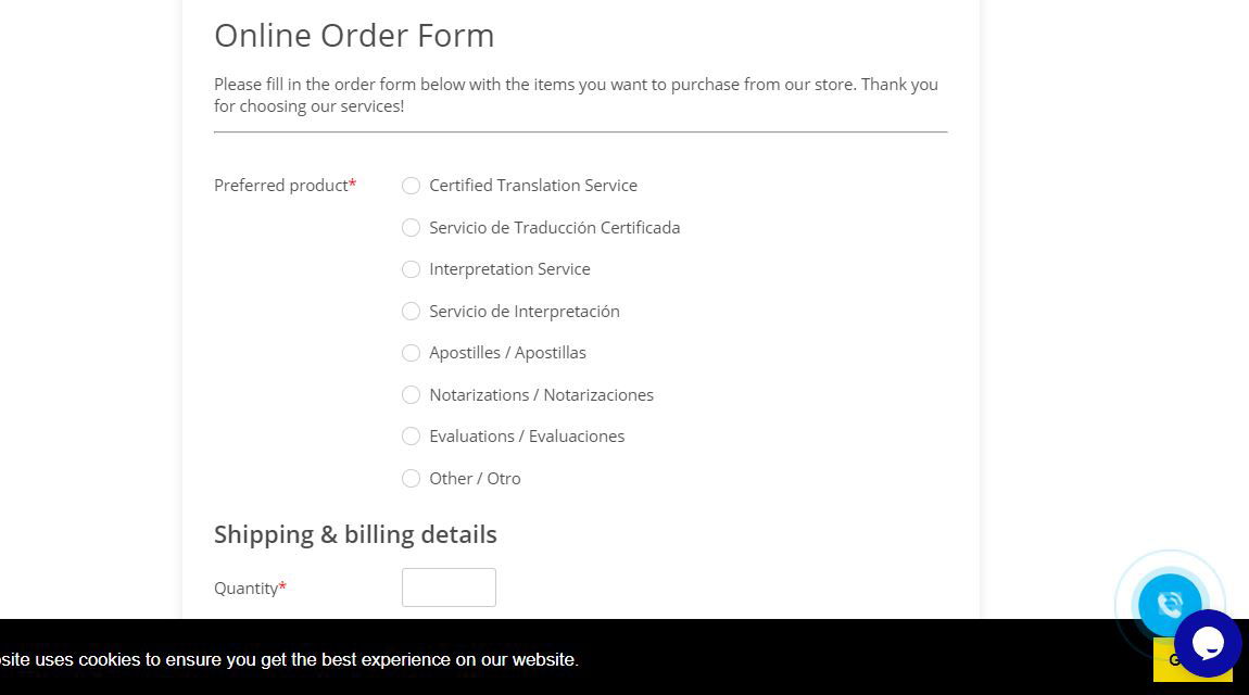 FIRST STEP TRANSLATIONS CORP. DESIGN 1