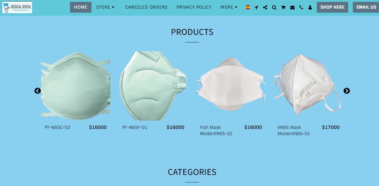 MEDICAL DENTAL PRODUCTS