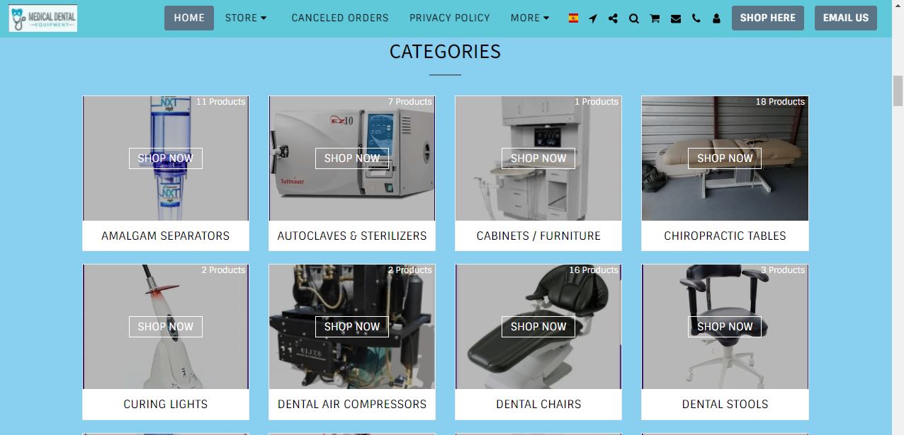 MEDICAL DENTAL PRODUCTS