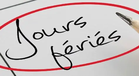 Samedi 11 Novembre : jour férié