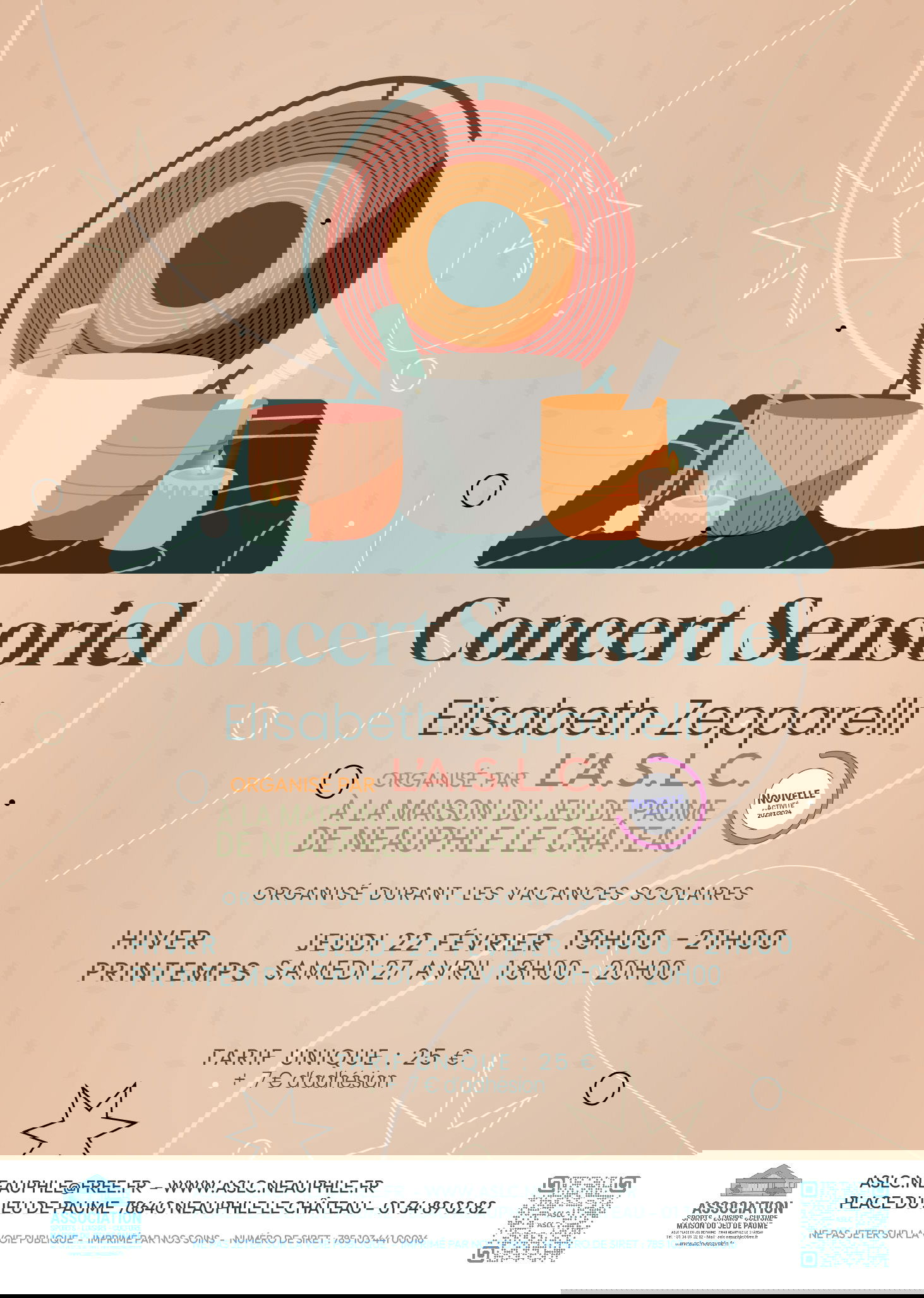 Samedi 4 mai : Concert sensoriel