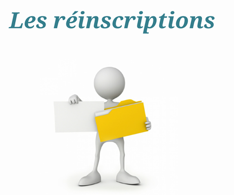 Réinscriptions 2024 2025 - anciens adhérents